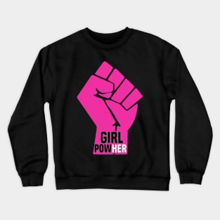 Girl PowHer Crewneck Sweatshirt